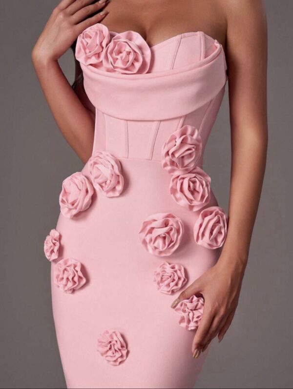 Gorgeous pink dress - Image 2