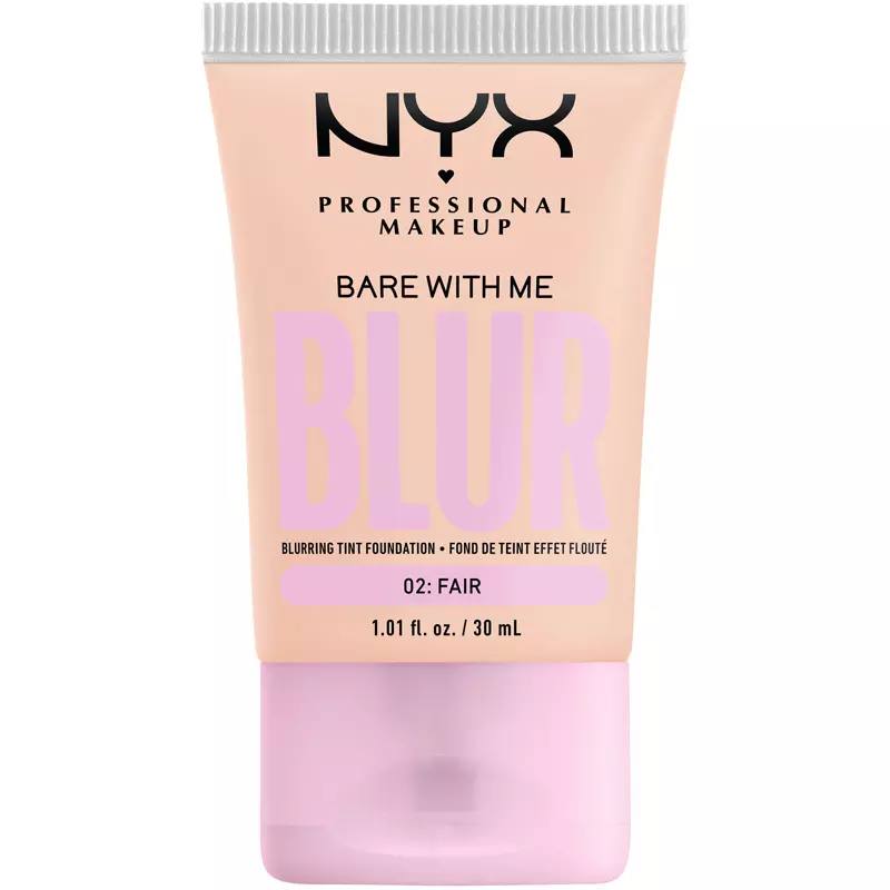 فاونديشن NYX Bare With Me Blur Tint 02 Fair - الصورة 3