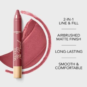 أحمر شفاه Bourjois Velvet The Pencil – 03 Mauve Again
