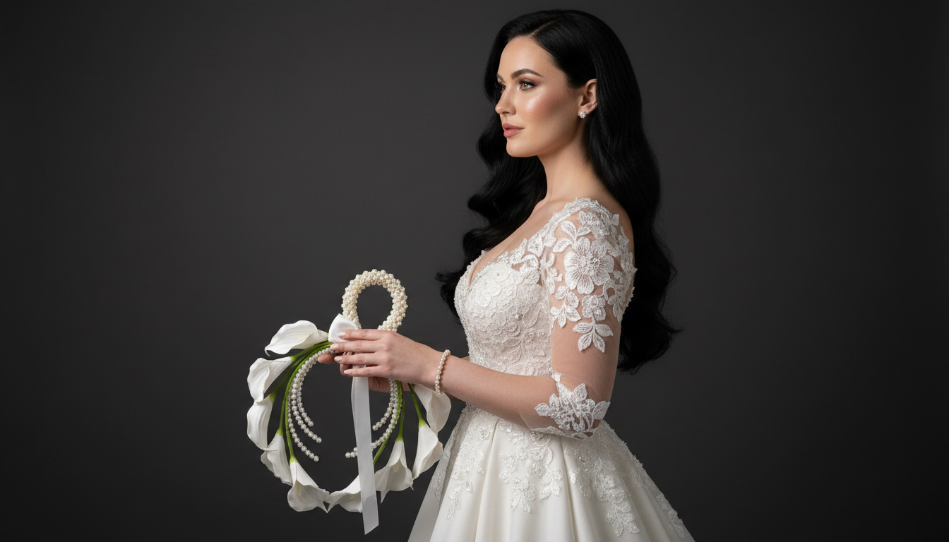 طوق الكالا و اللؤلؤ Luna Flora - الصورة 2